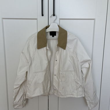 Zara Jacket white/beige XL