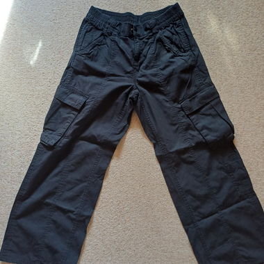 Black cargo pants