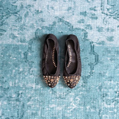 Ballerine nere con borchie Givenchy