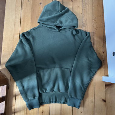 Colors Blank Hoodie verde bosco Made in Italy