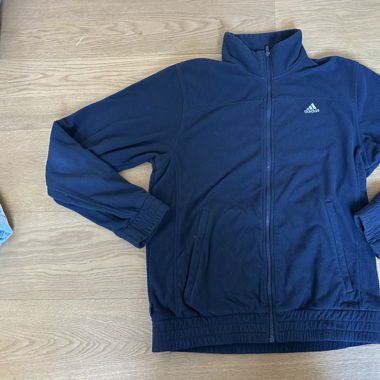 Adidas Vintage Fleece Jacke / Pullover Gr. M