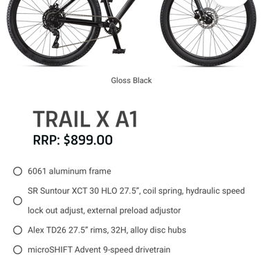 Canyon Trail X MTB