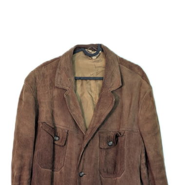 Suede brown jacket