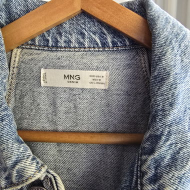 MNG denim jumpsuit