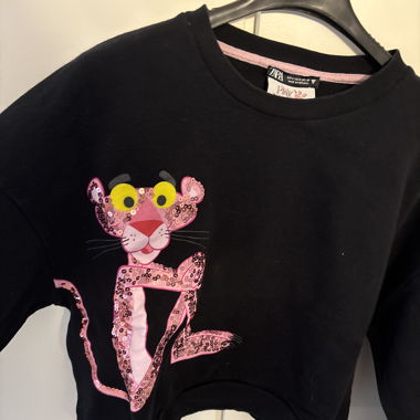 Pull panthère rose 