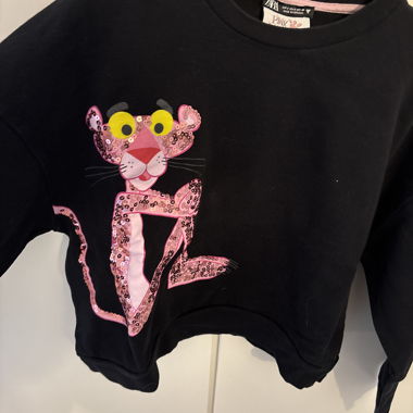 Pull panthère rose 