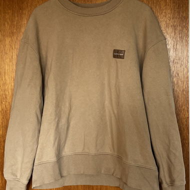 Felpa Calvin Klein Jeans beige XL