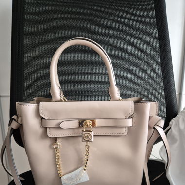 MICHAEL KORS Hamilton Legacy aus Leder in Rosa 