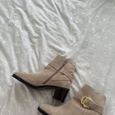 Bottines beiges 