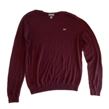 Napapijri red wool-blend sweater