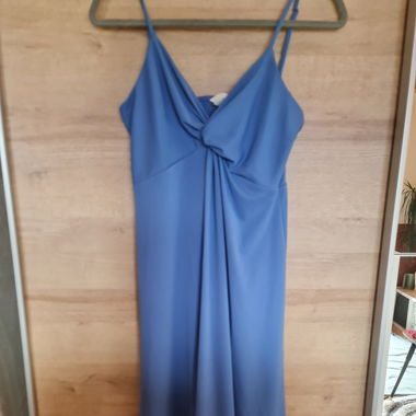 Robe longue à manches courtes 
