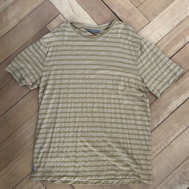 Icebreaker Striped Shirt Size L Merino