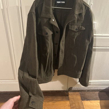 Veste de mi-saison YOUR TURN couleur olive