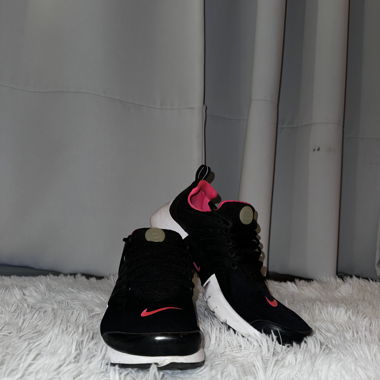 Nike Air Presto, Black| Hyperpink- White