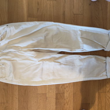 Jeans a botte bianchi ZARA