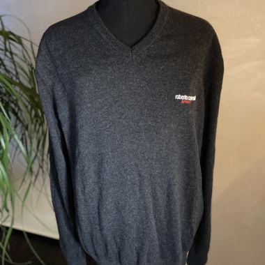 Roberto Cavalli Sport - V-Neck Jumper - L