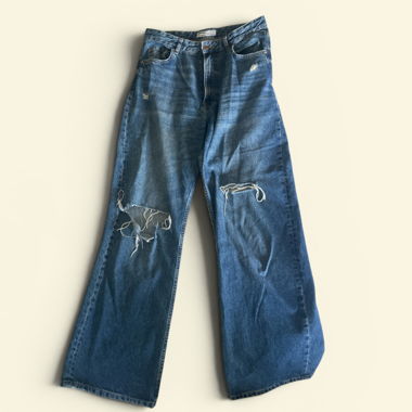 Ripped Blue Jeans