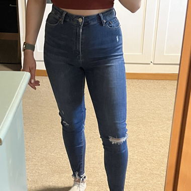 Hight Waist Skinny Jeans (Smart)