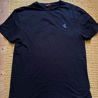 T-shirt nero SantaCruz