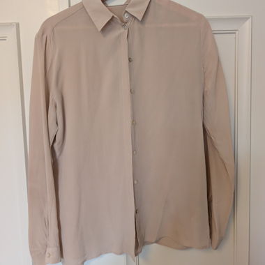 Silky Blouse in Dusty Rose