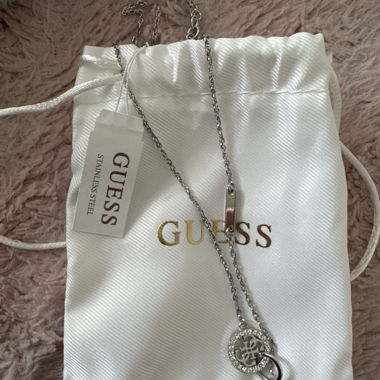 Guess Silver-Colored Necklace