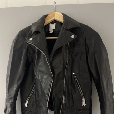 Lederjacke 