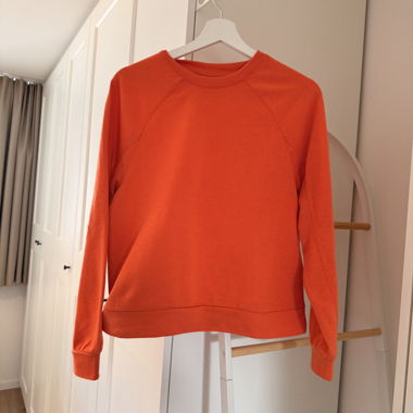 ONLY orange Sweatshirt XS