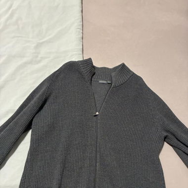 Strickjacke Grau Gr. XXL
