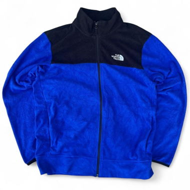 The North Face Fleece Zip Jacket Blue Black