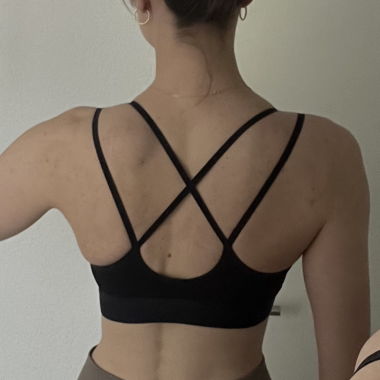 Reggiseno sportivo H&M nero Gr. S