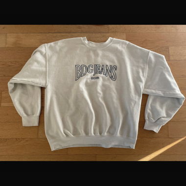 white BDG sweater