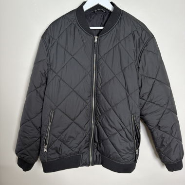 Zara quilted bomber jacket