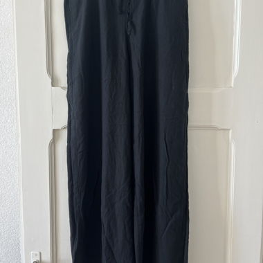 Pantalon en lin noir Next