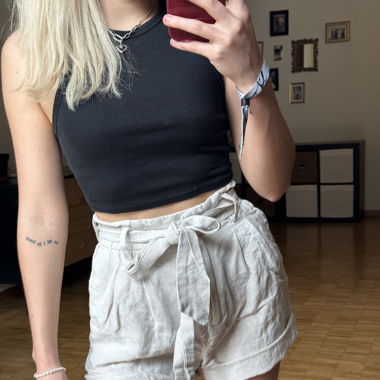Leinenshorts
