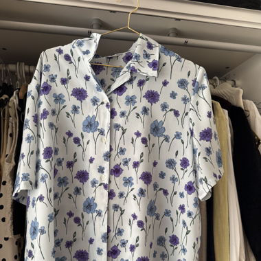 Blouse florale