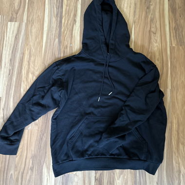 Black hoodie