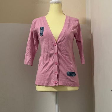 Rosa Cardigan Rainbow Girl