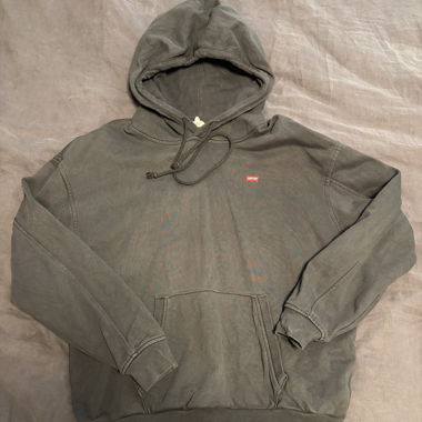 Felpa con cappuccio Levi’s grigio scuro S