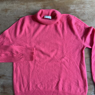 Pure Cashmere NYC Rosa Rollkragenpullover