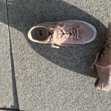 HUB Sneaker rosa aus Textil, 40