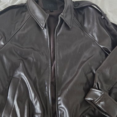 Giacca in finta pelle ZARA NEW