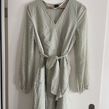 Wickelkleid mint