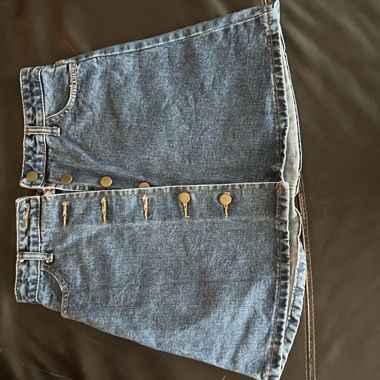 Denim skirt