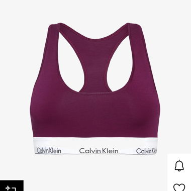 Purple Bra CALVIN KLEIN