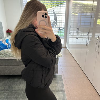 Winter jacke schwarz