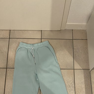 Jogging bleu turquoise 