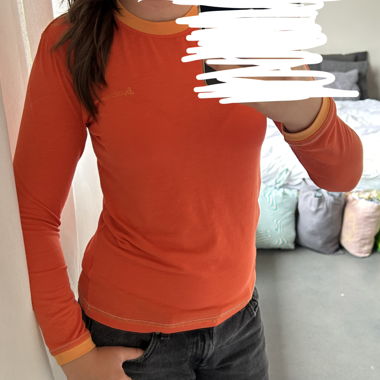 Odlo Orange Long-Sleeve Shirt