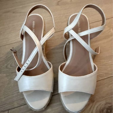 White Platform Sandals