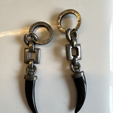 Thomas Sabo Ohrringe Silber schwarz