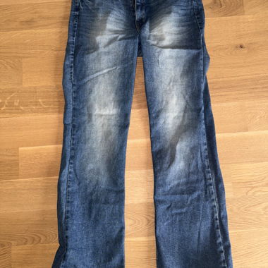 Jeans im Used-Look